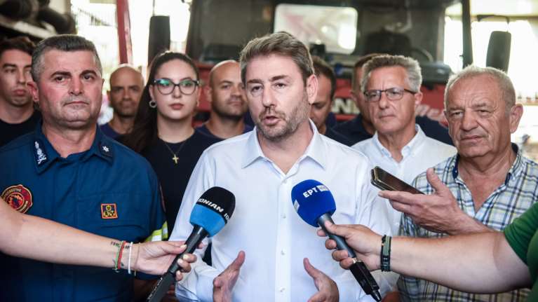 Επίσκεψη Ανδρουλάκη στις πυρόπληκτες περιοχές της Αχαΐας: Εξοργιστική η αλαζονεία και η αναποτελεσματικότητα της κυβέρνησης της ΝΔ