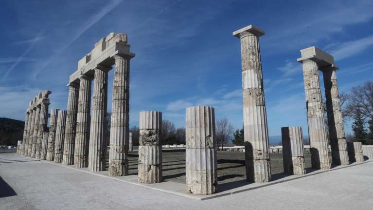 Ανοίγει τις πύλες του το ανάκτορο του Φιλίππου Β’ στις Αιγές - Η ιστορία του &quot;Παρθενώνα της Μακεδονίας&quot;