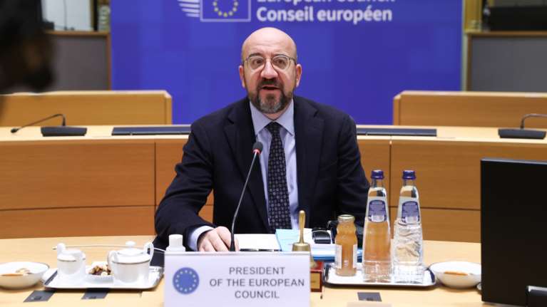 Ο Σαρλ Μισέλ εγκαταλείπει την προεδρία του Ευρωπαϊκού Συμβουλίου για να είναι υποψήφιος στις ευρωεκλογές