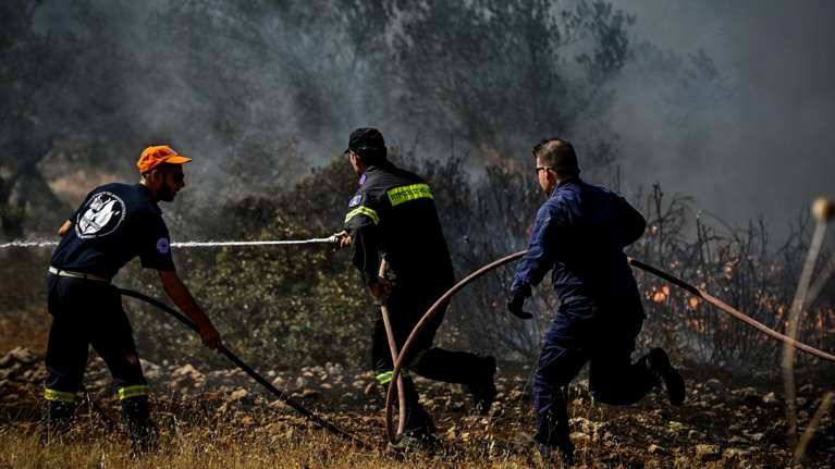 Δράμα: Καίει για πέμπτη ημέρα η φωτιά στο Φαλακρό - Ενισχύονται οι πυροσβεστικές δυνάμεις
