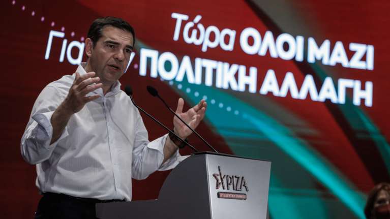 Τσίπρας σε γραμμή Καραμανλή: Τέλος το πάρτι για τους δέκα νταβατζήδες - Μόνο με πρωτιά ΣΥΡΙΖΑ η προοδευτική κυβέρνηση