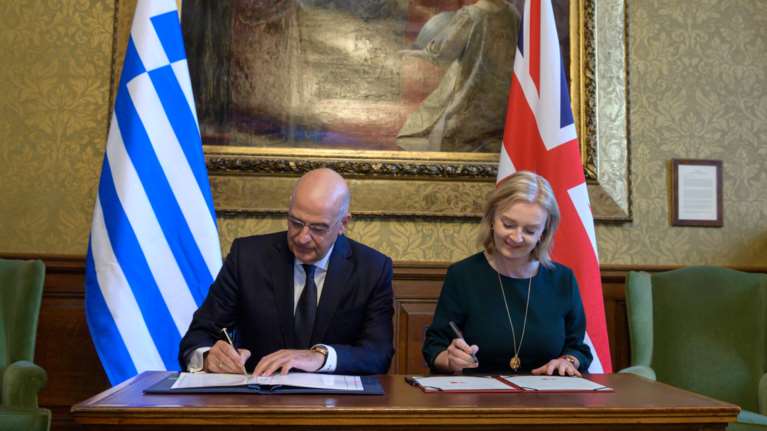 Δένδιας: Νέο κεφάλαιο στις σχέσεις Ελλάδας - Βρετανίας μετά το Brexit