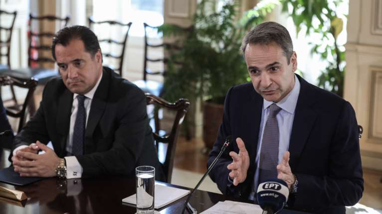 Ο Μητσοτάκης &quot;αδειάζει&quot; τον Γεωργιάδη για τις 180 έδρες: &quot;Δεν θέλω να αλλάξω το Σύνταγμα μόνος μου&quot; [Βίντεο]