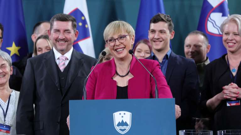 Σλοβενία: Η Νατάσα Πιρτς Μούσαρ η πρώτη γυναίκα που εξελέγη πρόεδρος της χώρας