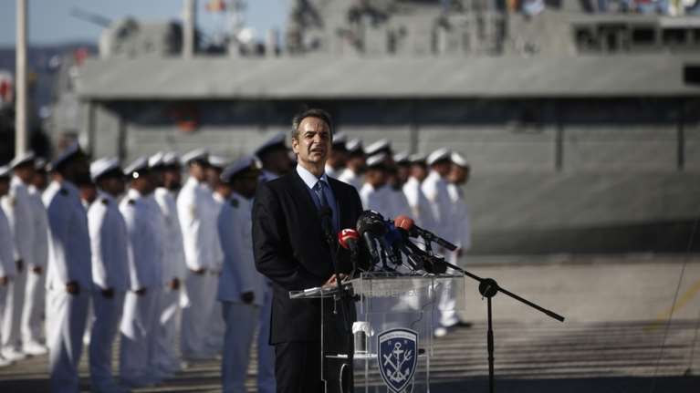 Μητσοτάκης: &quot;Όποιος παραβιάζει τα σύνορα, τιμωρείται&quot; - Καρφιά για &quot;επίδοξους ταραχοποιούς και αυτοκρατορικά οράματα&quot;