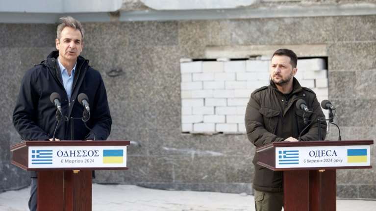 Μητσοτάκης: Εδώ γίνεται πραγματικός πόλεμος κάθε μέρα - Καθώς μπαίναμε στα αυτοκίνητα, ακούσαμε μεγάλη έκρηξη