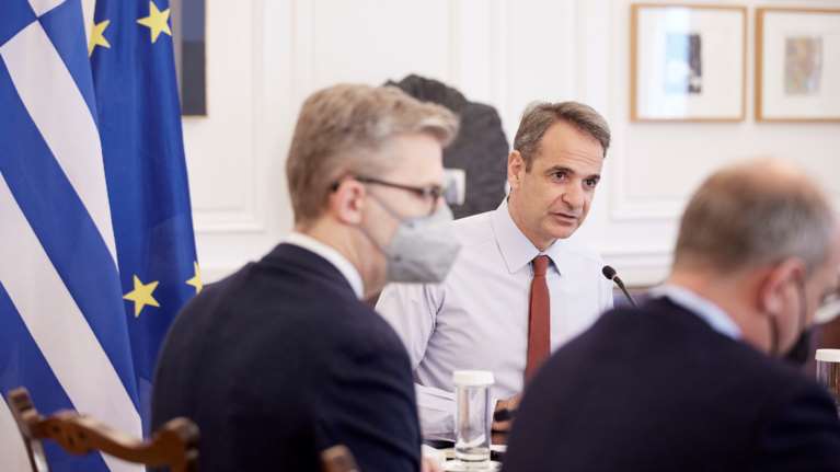 Μητσοτάκης: Μέτρα 4 δισ. ευρώ για την εισαγόμενη ακρίβεια - Απάντηση στους "ψεύτες της αντιπολίτευσης"