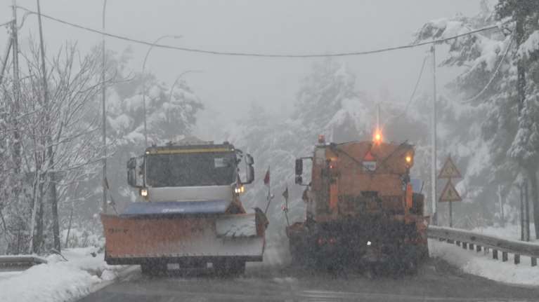 Κακοκαιρία Φίλιππος - Νέο έκτακτο δελτίο της ΕΜΥ: Πυκνό χιόνι από το απόγευμα του Σαββάτου στην Αττική