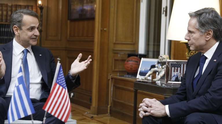 &quot;Κλείδωσε&quot; η επίσκεψη Μπλίνκεν στην Ελλάδα– Στο σπίτι Μητσοτάκη στα Χανιά θα γίνει η συνάντηση