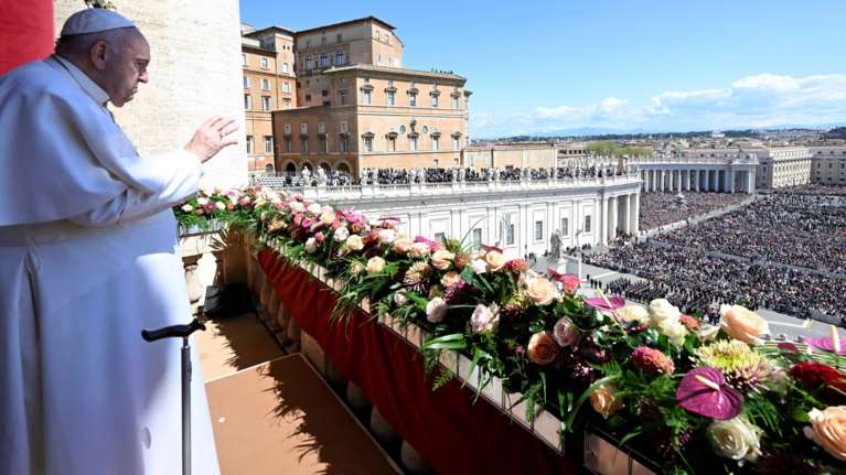 Πάσχα των Καθολικών: Χριστός Ανέστη και στα ελληνικά από τον Πάπα