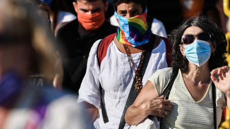 Κορονοϊός: Η μεγάλη έξοδος των &quot;μασκοφόρων&quot; του Αυγούστου [Εικόνες]