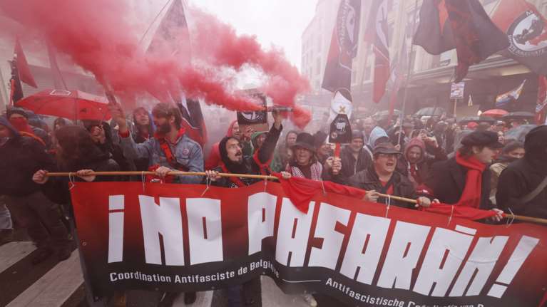 Βέλγιο: Χιλιάδες διαδηλωτές στις Βρυξέλλες κατά της Ακροδεξιάς