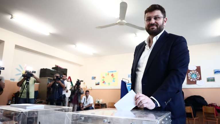 Ψήφισε ο Κώστας Ζαχαριάδης - &quot;Ραντεβού την άλλη Κυριακή&quot;