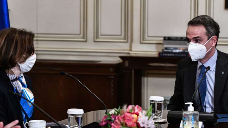 Σαφές μήνυμα Μητσοτάκη στην Τουρκία: Συζητάμε μόνο οριοθέτηση θαλάσσιων ζωνών