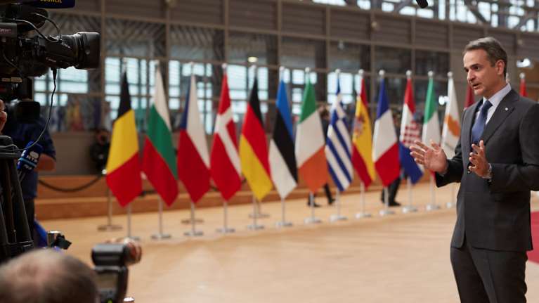 Μητσοτάκης από Βρυξέλλες: Κρατική αεροπειρατεία από τη Λευκορωσία - Χρειάζονται ισχυρές κυρώσεις