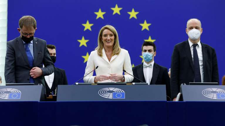 Μετσόλα κατά Τουρκίας στην πρώτη της ομιλία: &quot;Δεν μπορούμε να είμαστε ενωμένοι όσο η Κύπρος είναι διαιρεμένη&quot;