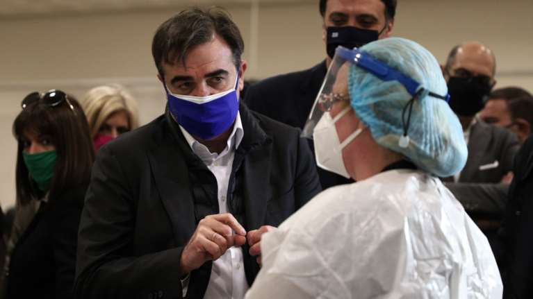 Μαργαρίτης Σχοινάς: Με τρία στοιχεία το πιστοποιητικό εμβολιασμού - Στόχος να είναι όλα έτοιμα την 1η Ιουνίου