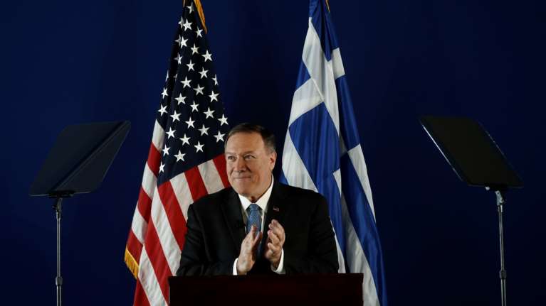 Νέο ηχηρό μήνυμα Πομπέο: Οι ΗΠΑ αναγνωρίζουν τα κυριαρχικά δικαιώματα της Κυπριακής Δημοκρατίας και της Ελλάδας