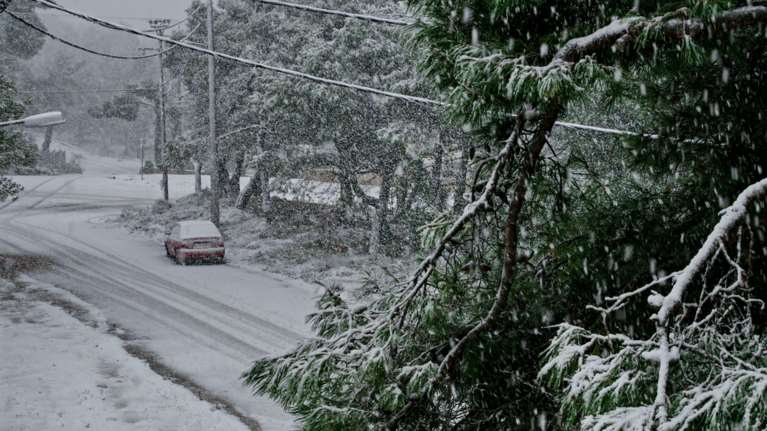 Κακοκαιρία Διομήδης: Σε λευκό κλοιό η Β. Χαλκιδική - Διακοπές ρεύματος και κλειστά σχολεία - Πού χρειάζονται αλυσίδες