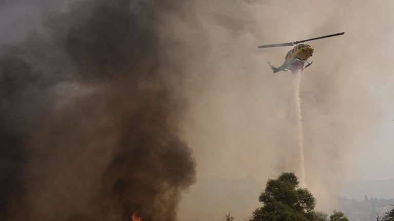 Φωτιά στην Αιτωλοακαρνανία: Σε εξέλιξη πυρκαγιά στο Ξηρόμερο