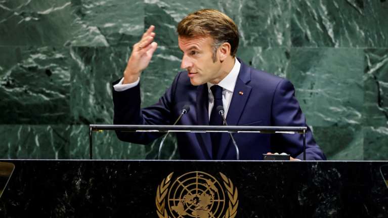 Ο Μακρόν &quot;την είπε&quot; εμμέσως στον Τραμπ: Η κλιματική αλλαγή δεν είναι θέμα αντίληψης, η επιστήμη είναι σαφής