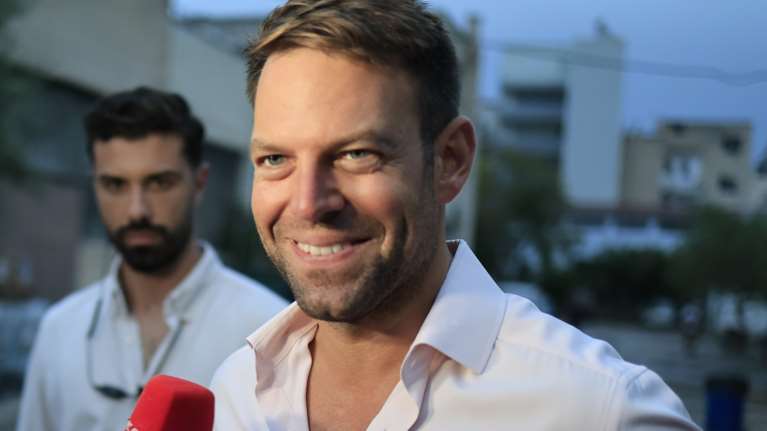 Στέφανος Κασσελάκης: Συνάντηση με τον μητροπολίτη Νέας Ιωνίας - Ξενάγηση στο Ιωνικό Κέντρο