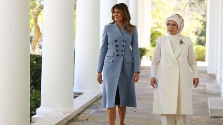 Εμινέ Ερντογάν: Zητά από την Μελάνια Τραμπ να στείλει επιστολή στον Νετανιάχου για τα παιδιά της Γάζας