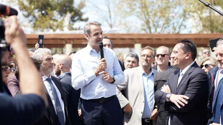 Μητσοτάκης στη Μεγαλόπολη: &quot;Το τέλος επιτηδεύματος θα σβήσει εντός της επόμενης τετραετίας&quot;