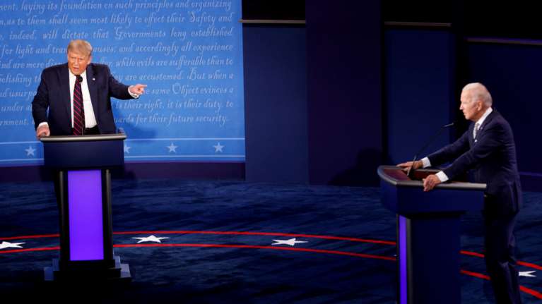 Εκλογές ΗΠΑ 2020: Ο Μπάιντεν ξέχασε το όνομα του Τραμπ - Τον αποκάλεσε &quot;Τζορτζ&quot; [Βίντεο]