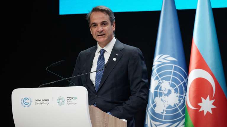 Οι τέσσερις προτάσεις Μητσοτάκη στην COP29 για "μια έξυπνη πράσινη συμφωνία": Η Ελλάδα πρωτοπόρος στην ενεργειακή μετάβαση