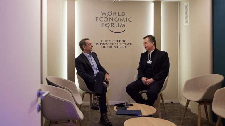 Μητσοτάκης από Νταβός: Η εικόνα της Ελλάδας έχει αλλάξει, είναι η οικονομία με τις καλύτερες επιδόσεις στην Ευρώπη