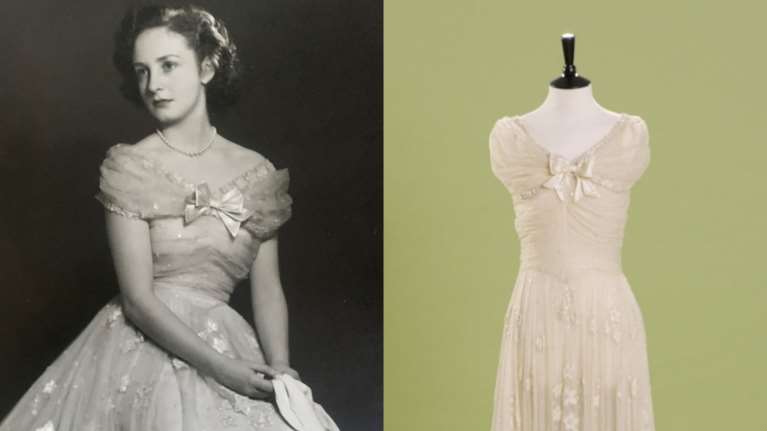 Βασίλισσα Ελισάβετ: Πωλήθηκε σε δημοπρασία αντί 48.420 δολαρίων το φόρεμα παρανύμφου στον γάμο της το 1947