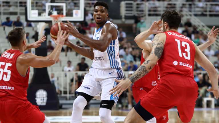 &quot;Με το δεξί&quot; η Εθνική στο Τουρνουά Ακρόπολις: Νίκησε 101-78 την Πολωνία - Κορυφαίος παίκτης ο Γιάννης Αντετοκούνμπο [βίντεο]