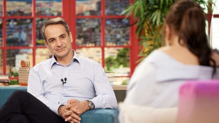 Ο Κυριάκος Μητσοτάκης στη Δανάη Μπάρκα: Οταν χωρίσαμε με τη Μαρέβα, πήγαμε και σε ειδικούς για συμβουλές- Δεν είναι ταμπού