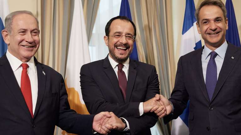 Μητσοτάκης στην τριμερή με Ισραήλ και Κύπρο: Η πολιτική προστασία είναι πολύ ψηλά στη λίστα των προτεραιοτήτων μας