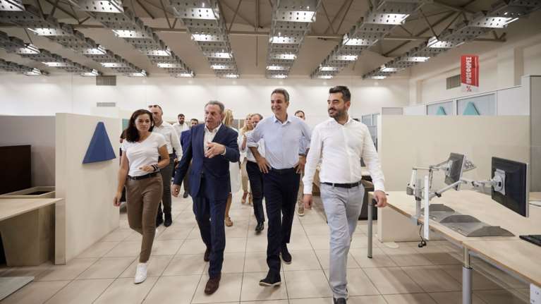 Μητσοτάκης στις Σέρρες: Δεν υπάρχει επιτυχημένη επιχείρηση χωρίς ικανοποιημένους εργαζόμενους