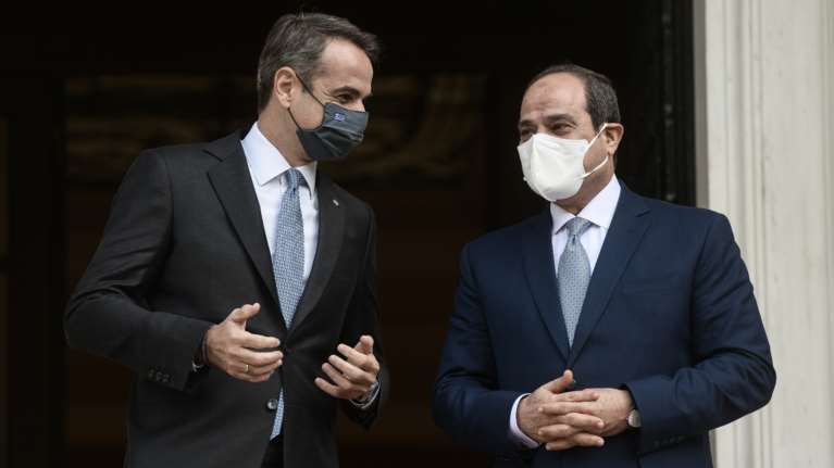 Μητσοτάκης μετά τη συνάντηση με Αλ Σίσι: Σε αντίθεση με τη στάση της Τουρκίας, η Μεσόγειος μπορεί να ενώνει αντί να χωρίζει λαούς