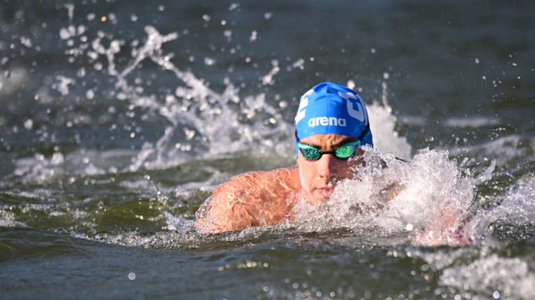 Ολυμπιακοί Αγώνες 2024: Δέκατος ο Άλκης Κυνηγάκης στα 10χλμ. κολύμβησης σε ανοιχτή θάλασσα