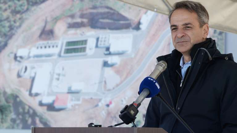 Μητσοτάκης στα εγκαίνια έργου ύδρευσης στην Καρδίτσα: Θα δώσει καθαρό νερό σε παραπάνω από 55.000 κατοίκους