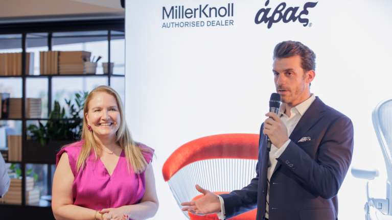 Η Άβαξ εγκαινίασε το νέο showroom της MillerKnoll στον Άλιμο