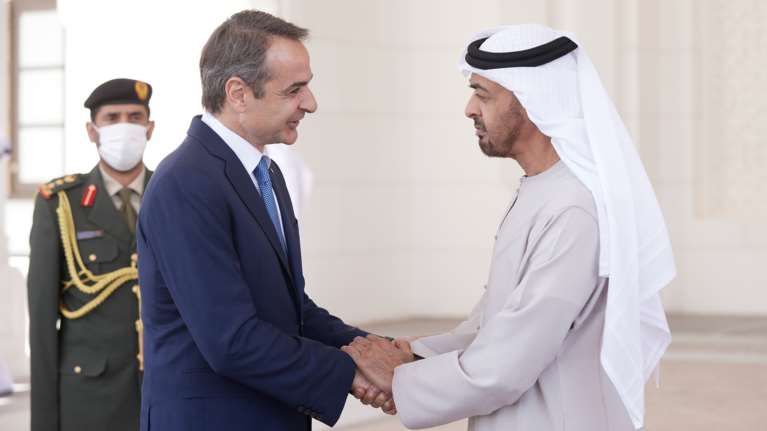 Συνεργασία Ελλάδας - ΗΑΕ για ενέργεια, οικονομία, επενδύσεις - Από κοινού αντιμετώπιση παγκόσμιων προκλήσεων