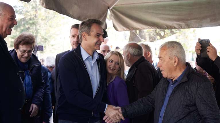 Μητσοτάκης από Κατερίνη: Δεν είναι τώρα η ώρα να ξανακυλήσουμε την πολιτική ζωή της χώρας στο βούρκο