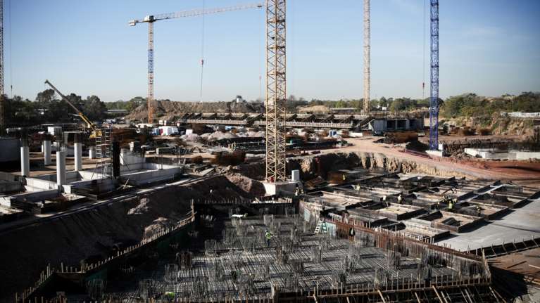 Παναθηναϊκός: Έπεσε η πρώτη πλάκα στον Βοτανικό - Η ανάρτηση του Χάρη Δούκα