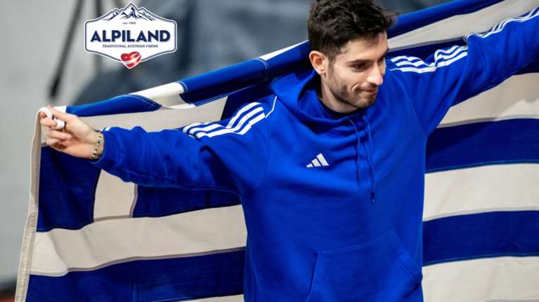 Η Alpiland στο πλευρό του Ολυμπιονίκη Μίλτου Τεντόγλου για  ακόμη μια χρονιά