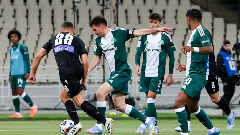 Πάρτι έκανε ο Παναθηναϊκός στο ΟΑΚΑ: Νίκησε 3-1 τον ΠΑΟΚ και βλέπει Champions League