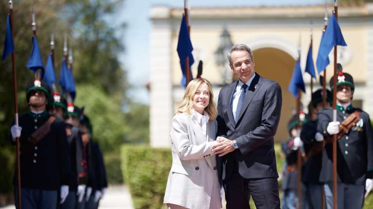 Συνάντηση Μητσοτάκη - Μελόνι: Η αναφορά της Ιταλίδας πρωθυπουργού στην ελληνική λέξη &quot;μεράκι&quot; [βίντεο]