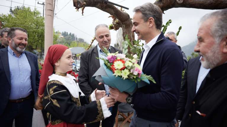 Μητσοτάκης από Ρέθυμνο: Ο κ. Τσίπρας στρώνει από τώρα το χαλί για την ήττα του