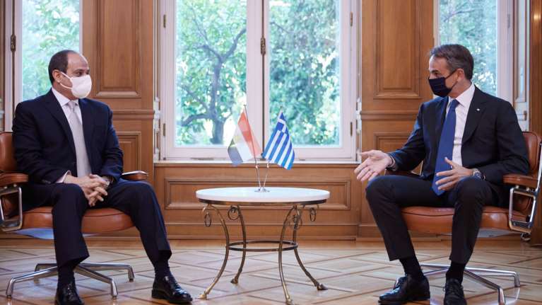 Τηλεφωνική επικοινωνία Μητσοτάκη-Αλ Σίσι - Συμφώνησαν να συναντηθούν