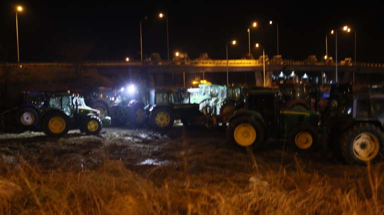 Κεντρική Μακεδονία: Όλο και περισσότερα τρακτέρ στα μπλόκα - Δεν έχουν αποκλείσει δρόμους