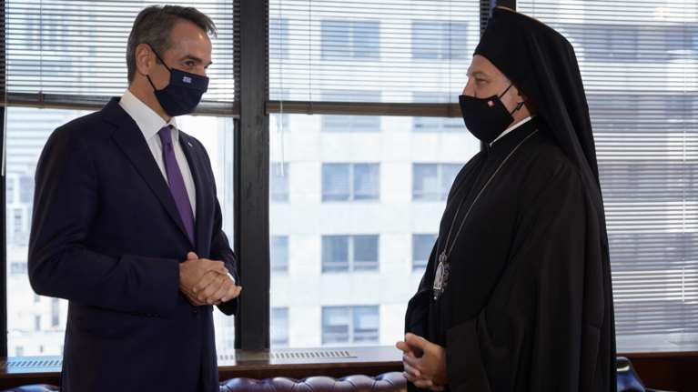 Συνάντηση Μητσοτάκη - Ελπιδοφόρου: "Το θέμα είναι λήξαν, προέχει η ενότητα του Ελληνισμού", αναφέρουν κυβερνητικές πηγές